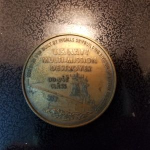 U.S Navy Multi-Mission destroyer coin
